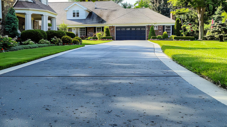 Stained Concrete Driveways