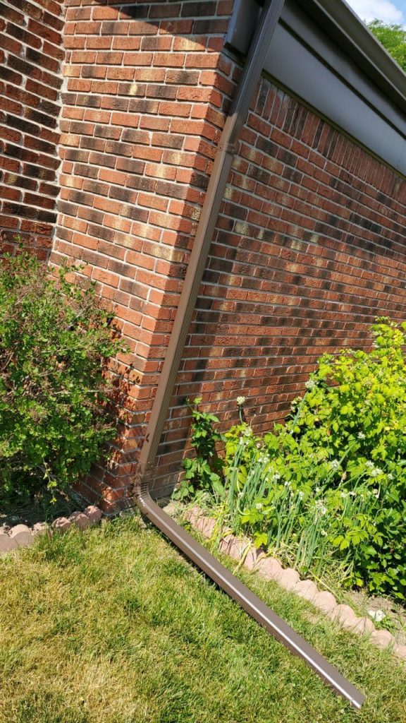 Canton Michigan Gutter Downspout Replacement