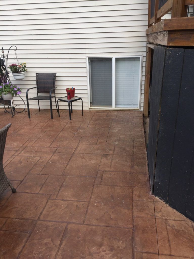 Commerce Township Michigan Stamped Concrete