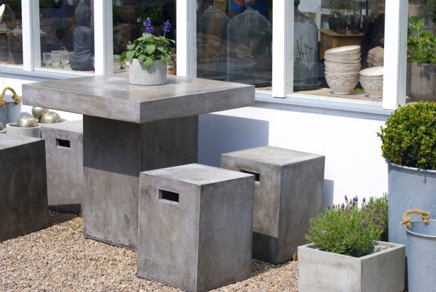 Concrete Patio Furniture