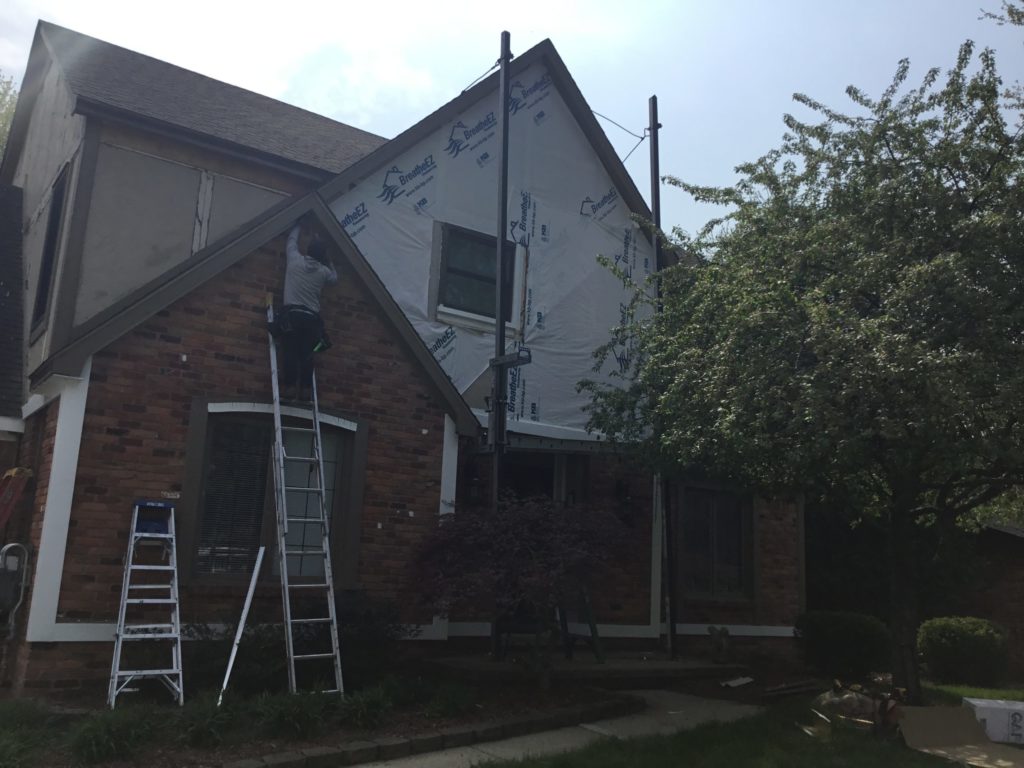 James Hardie Siding Harrison Township In Progress scaled