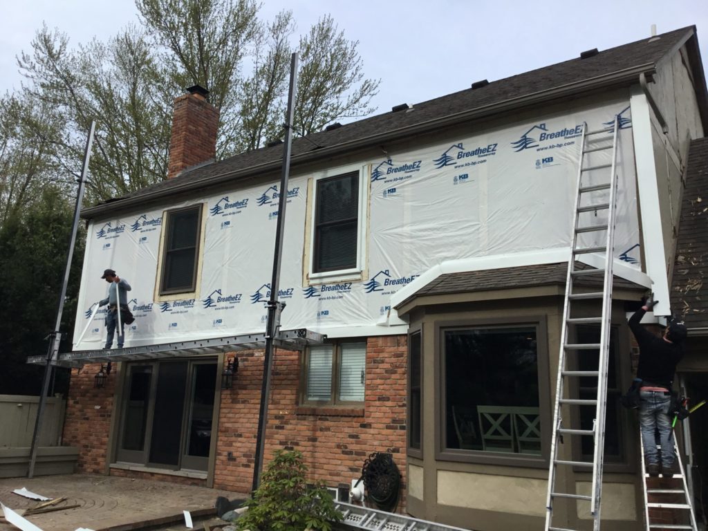 James Hardie Siding Harrison Township In Progress scaled