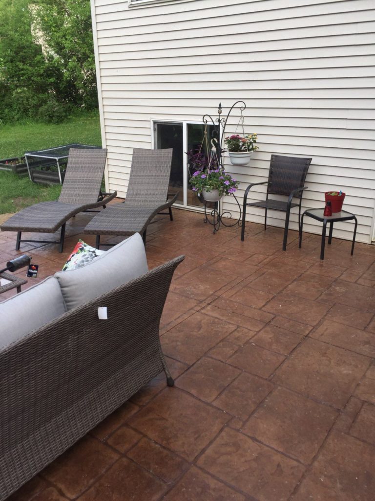 Oakland County Concrete Patio