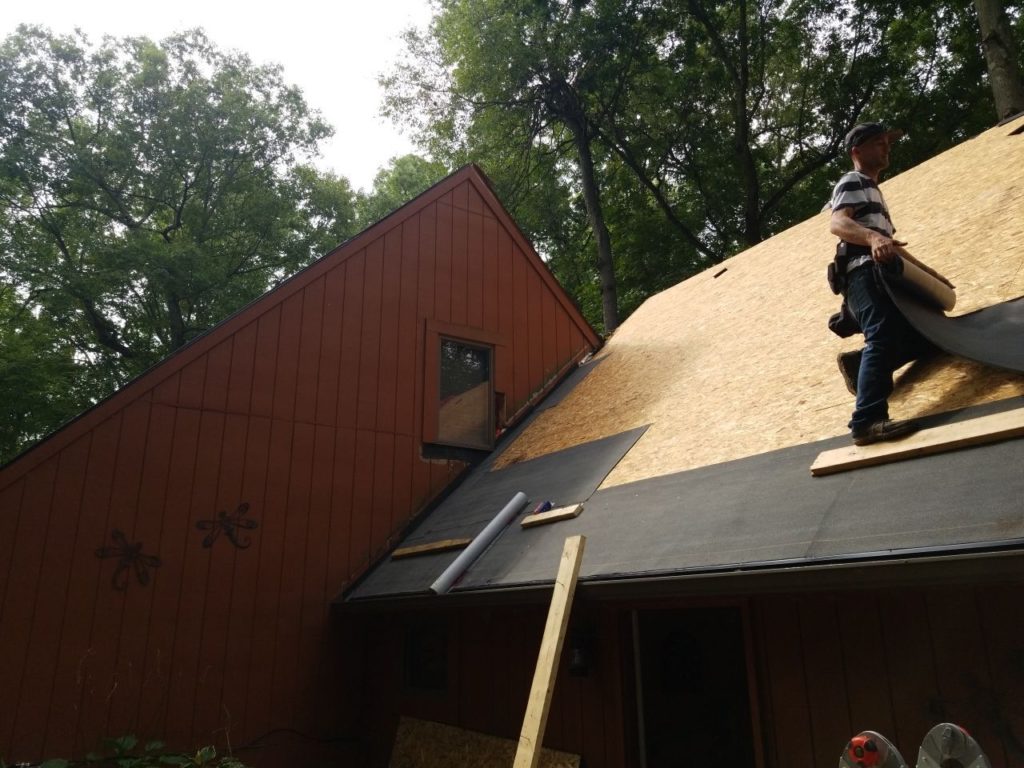 Oakland County Roof Replacement in Progress