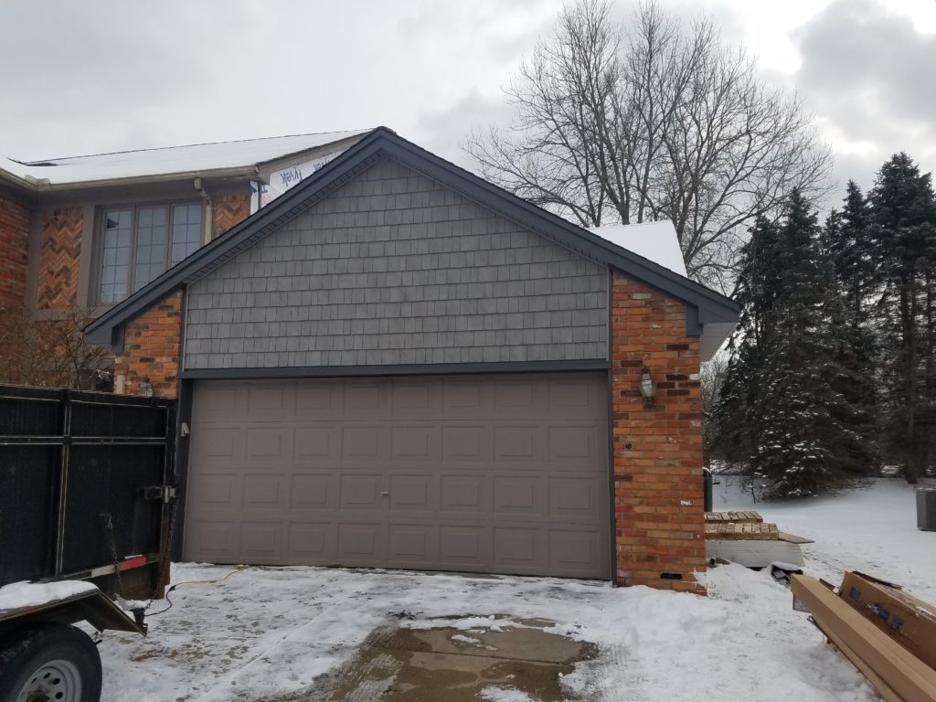 Rochester Hills Vinyl Siding Progress