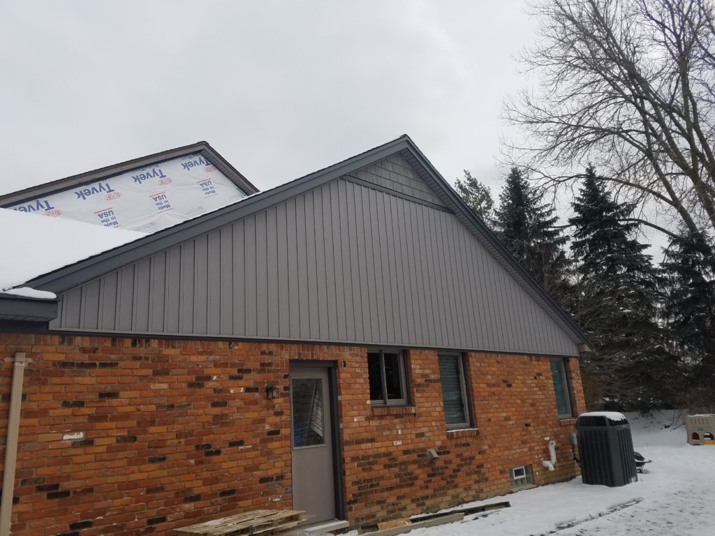 Rochester Hills Vinyl Siding Progress